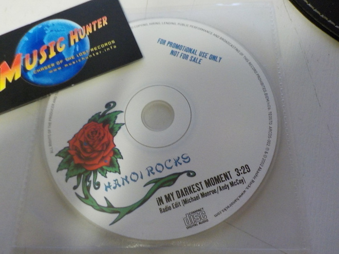HANOI ROCKS - IN MY DARKEST MOMENT M- PROMO CD SINGLE (+)