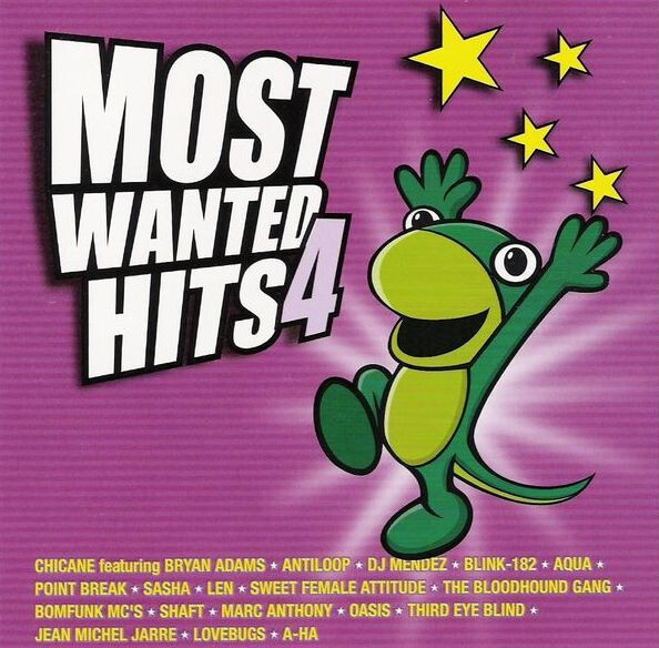 Most Wanted Hits 4 (CD) EX+!! Antiloop Sasha Oasis Aqua A-Ha