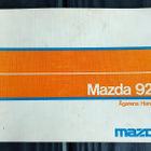 MAZDA 929 ruotsinkielinen käsikirja ohjekirja - pikkukuva 1