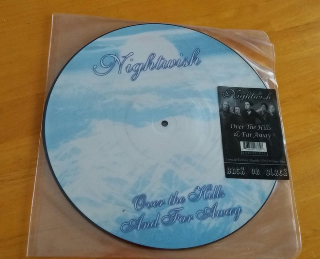 NIGHTWISH Over The Hills And Far Away BOBV007DPD 2004 UK