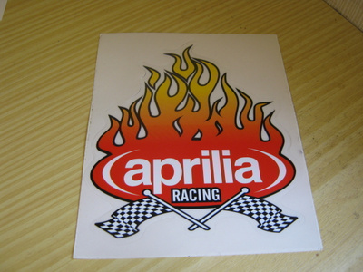 tarra Aprilia Racing 10x12 cm