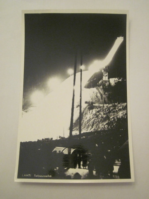 VANHA Postikortti Lahti 1950-l Alkup.Mallikappale