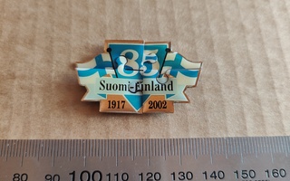 Suomi - Finland 1917-2002 - 85-vuotta pinssi