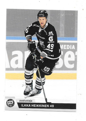 2018-19 Cardset #160 Ilkka Heikkinen , TPS