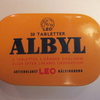 VANHA LEO ALBYL METALLINEN HARVINAINEN TABLETTIRASIA - pikkukuva 1