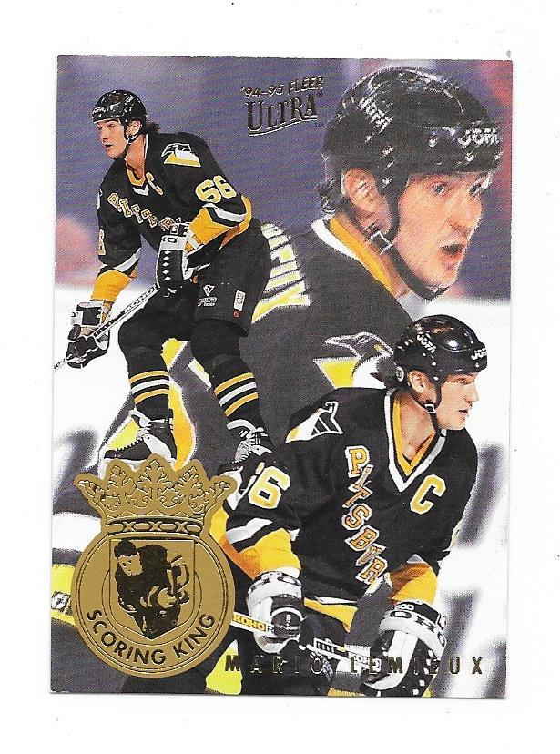 1994-95 Ultra Scoring King #5of7 Mario Lemieux Pittsburgh