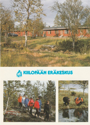 Postikortti, SAARISELKÄ, Kiilopään eräkeskus