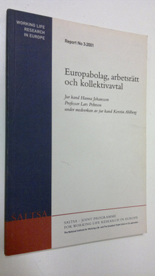 Hanna Johansson : Europabolag, arbetsrätt och kollektivavtal
