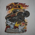 Monster Jam Taz race team valkoinen t-paita M / 160 - pikkukuva 2