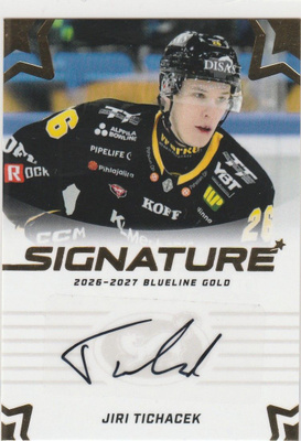 2026/27 Blueline Gold Signature Tichacek , Kärpät /40