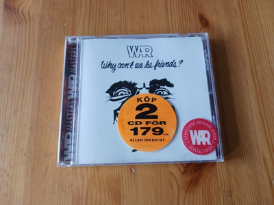 War – Why Can't We Be Friends? cd 1992 Funk