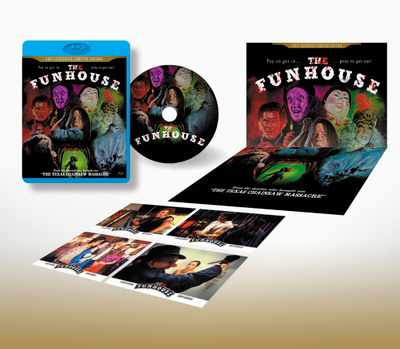 FUNHOUSE - Blu-ray, LTD Poster Edition, uusi