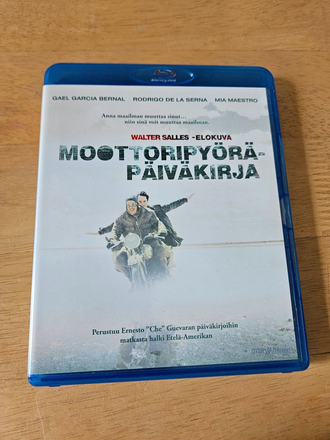 Moottoripyöräpäiväkirja (Blu-ray)