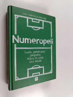 Chris Anderson : Numeropeli : luulet ymmärtäväsi jalkapal...