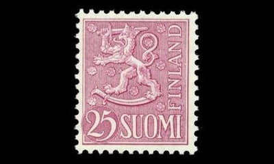 502 ** Leijona 25 mk lila (1959)