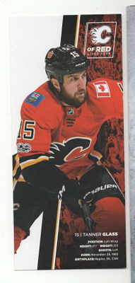 Tanner Glass Calgary Flames Team Issue
