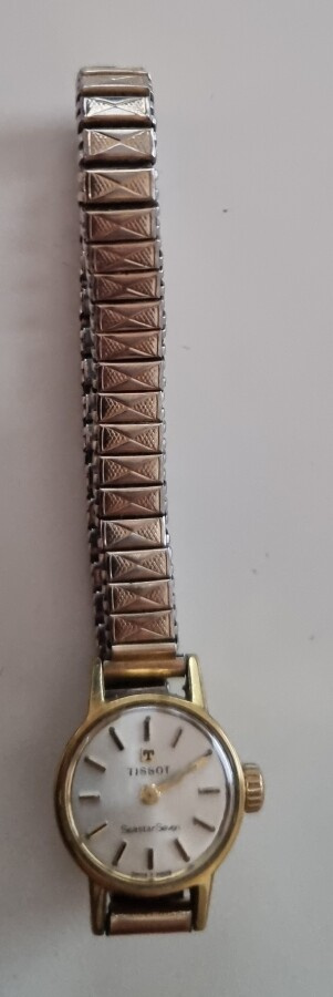 Tissot vintage Seastar Seven kultadublee kello
