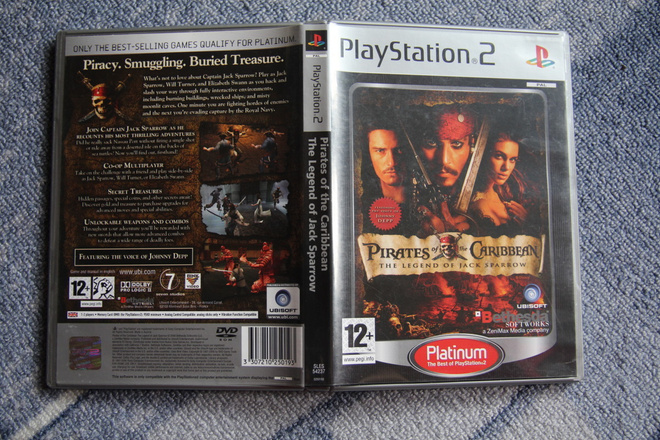 PS2 : Pirates of the Caribbean The Legend of Jack Sparrow