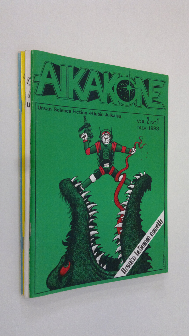 Aikakone 1-4/1983 (vuosikerta) : Ursan science fiction -k...