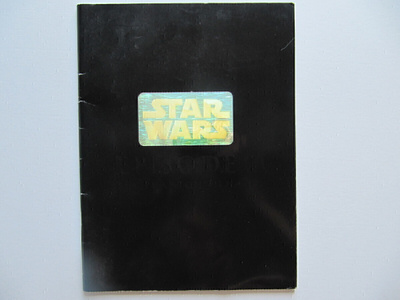 Star Wars Episode I  Japanilainen elokuva kirjanen Hologramm