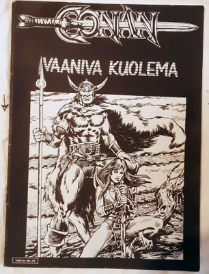 Conan - Vaaniva kuolema - 68 sivua - 1988