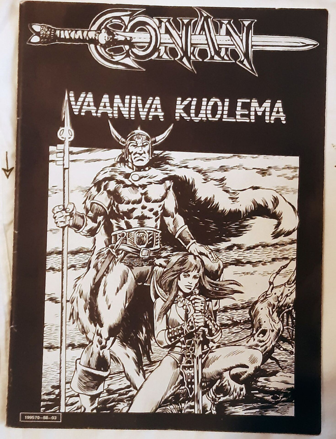 Conan - Vaaniva kuolema - 68 sivua - 1988