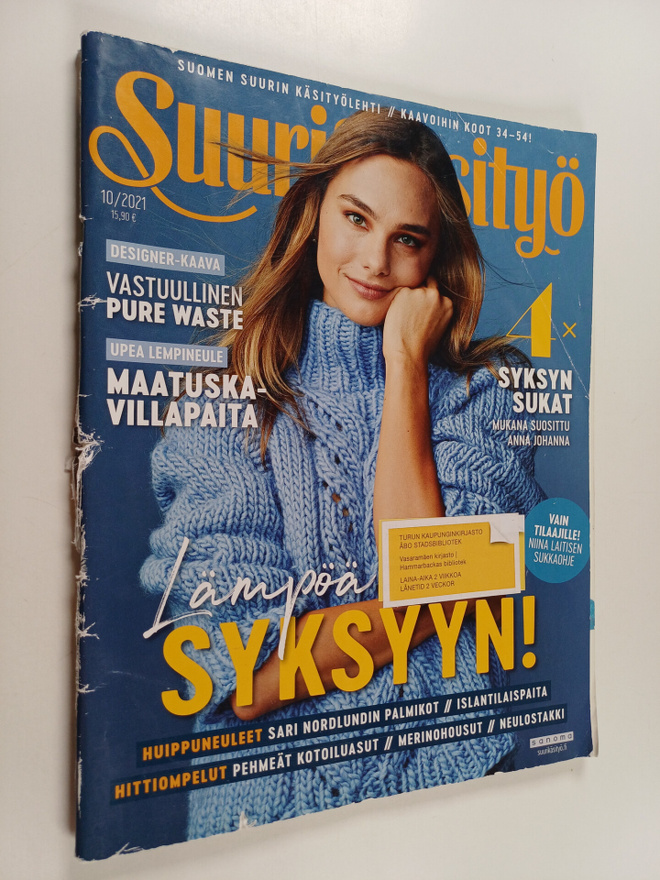 Suuri käsityö 10/2021 (+kaavat)