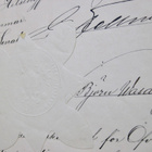 VANHA Asiakirja Suomen Senaatti 1903 KOMEA Sinetti - pikkukuva 2