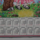 Kalenteripyyhe vuosi 1993 Tyttö ja poika - pikkukuva 3