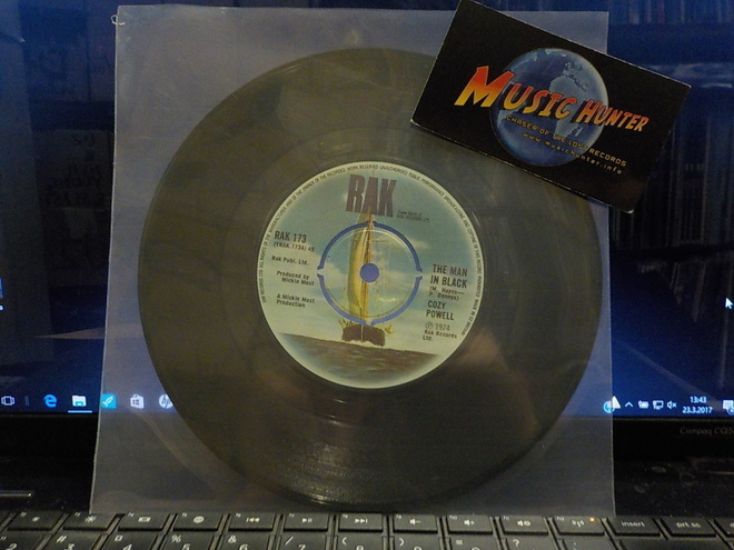 Cozy Powell - The Man In Black UK -74 EX- 7"