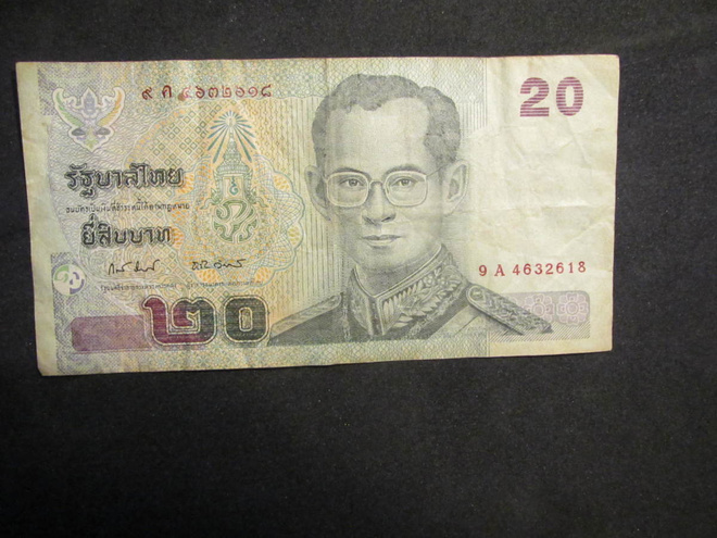 20 baht 2003 Thaimaa- Thailand