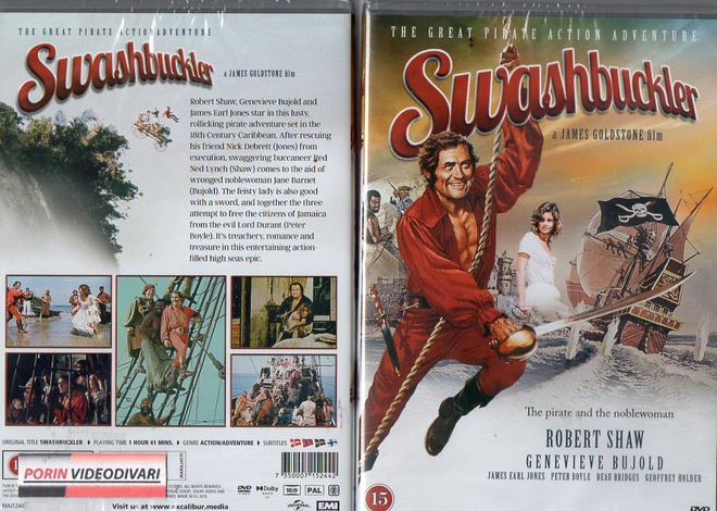 Swashbuckler - kaappari	(72 972)	UUSI	-FI-	DVD			robert shaw