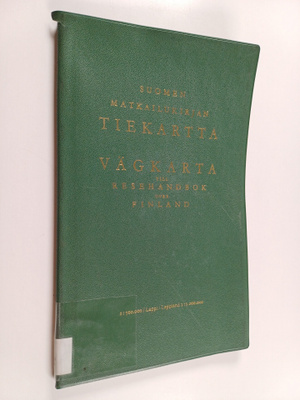 Suomen matkailukirjan tiekartta