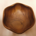 PUUESINE 16. KAUNIINMUOTOINEN PIENI TEAK-VATI, VINTAGE - pikkukuva 3