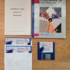 Logitech PaintShow Plus (1988) – ohjekirja + Addendum + levy - pikkukuva 1