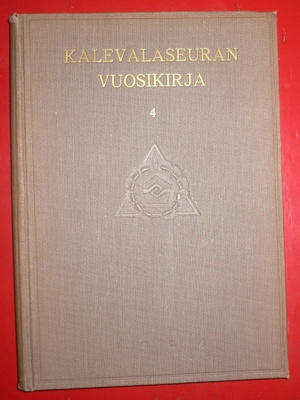 PPKalevalaseuran vuosikirja 1924