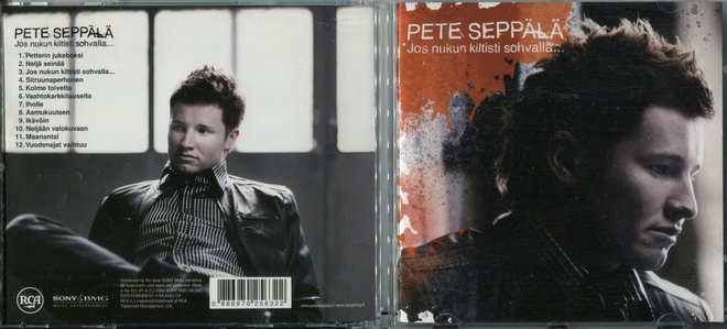 PETE SEPPÄLÄ . CD-LEVY . JOS NUKUN KILTISTI SOHVALLA
