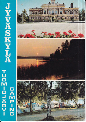 Jyväskylä. Tuomiojärvi. Camping, e265