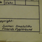 SUOMEN ILMAILULIITTO ,  ESKO 1  LIIDOKKI - pikkukuva 3