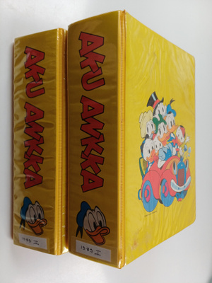 Walt Disney : Aku Ankka vuosikerta 1989 (2 kansiota)