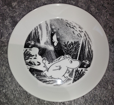 Muumi Seikkailu lautanen 19 cm