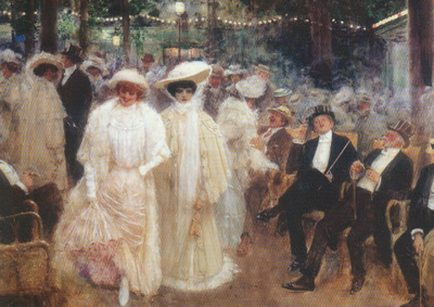 Jean Beraud: Yön kaunottaret, 1905