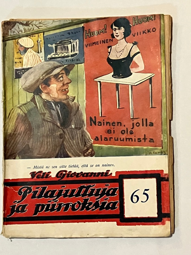 Veli Giovanni : Pilajuttuja ja piirroksia 65