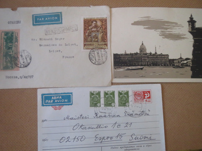 CCCP: kolme postilähetystä