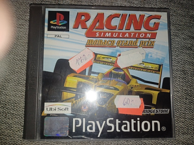 PS1 - Racing Simulation Monaco Grand Prix ( CIB ) SyyS ALE!