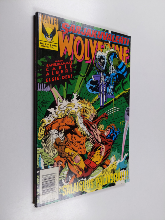 Sarjakuvalehti 7/1993 Wolverine