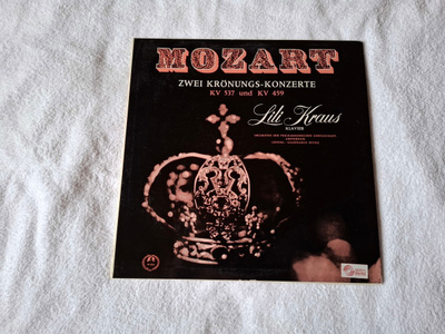 Mozart, Lili Kraus – Lili Kraus Spielt Zwei Krönungskonze LP