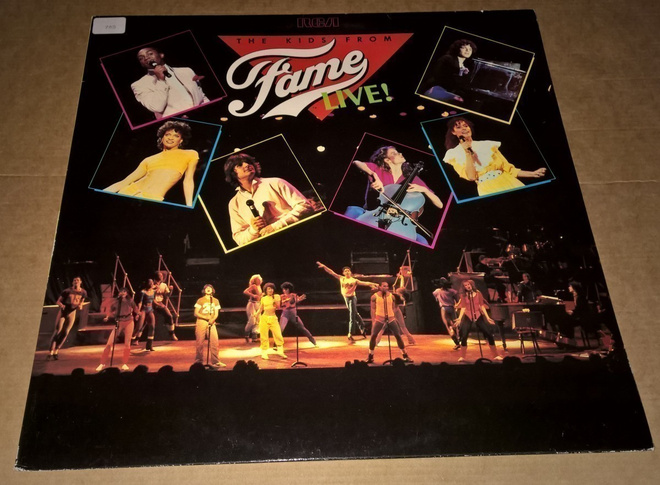 THE KIDS FROM FAME   LIVE  LP
