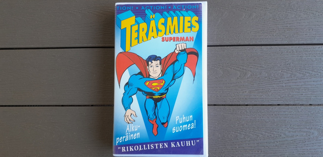 VHS: Teräsmies / Superman: Rikollisten Kauhu (1994)
