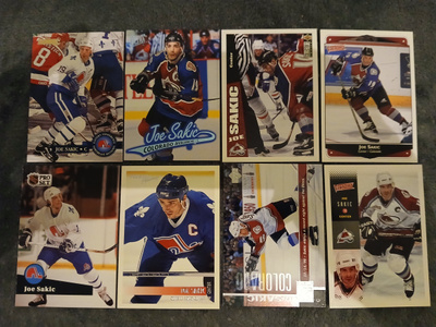 Joe Sakic x 16kpl / Colorado Avalanche+Quebec